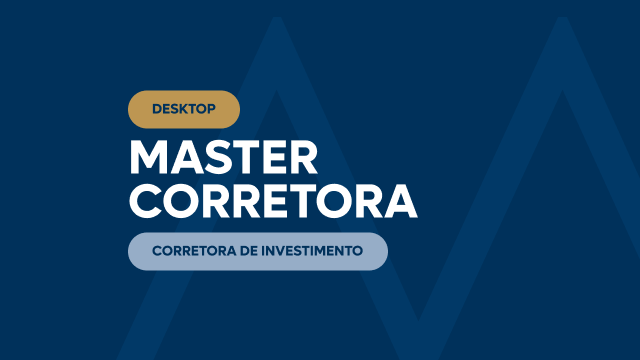 Portal desktop de investimentos Master